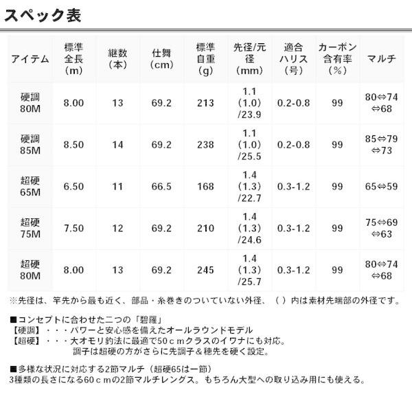 DAIWA(釣り) ダイワ '15 エキスパート碧羅 中継 超硬 65M [90 DAIWA(釣り) ダイワ '15 エキスパート碧羅 中継 超硬 65M [90