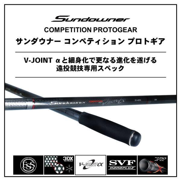 ダイワ  '20 サンダウナー コンペティション プロトギア 33-390S・R 【大型商品】 (G) [90]｜kameya-ec1｜02