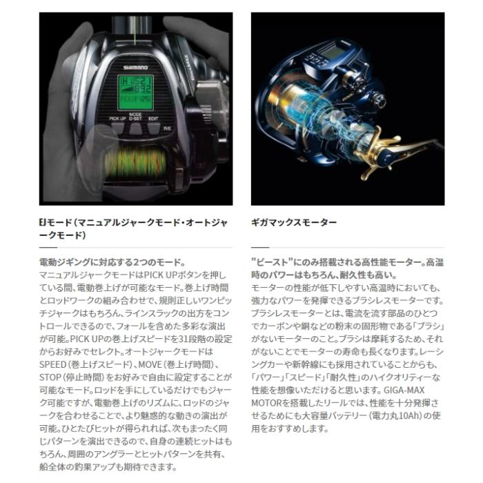 シマノ（SHIMANO） 在庫限り最終値下 [90] 20 ビーストマスター 1000EJ