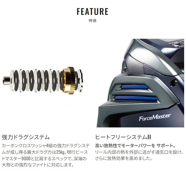 シマノ（SHIMANO） [90] 20 フォースマスター 9000 : かめや釣具