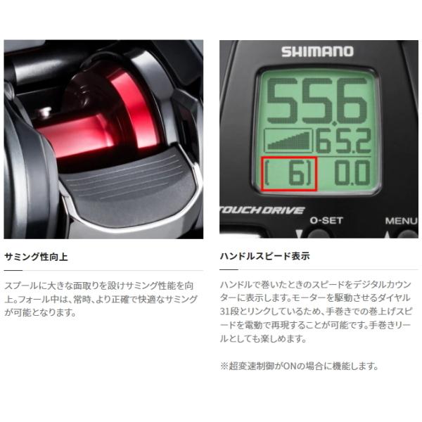 シマノ（SHIMANO） [90] 22 フォースマスター 201 左ハンドル : かめや