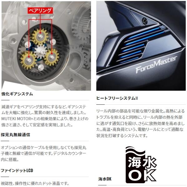 シマノ（SHIMANO） '22 フォースマスター 3000 右ハンドル [90