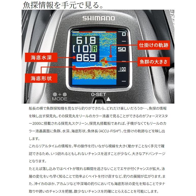 シマノ（SHIMANO） [90] 24 フォースマスター 2000 右ハンドル