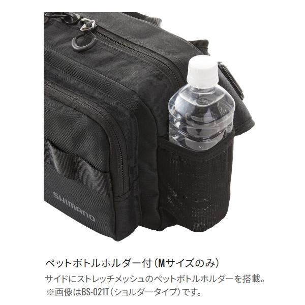 シマノ（SHIMANO） [90] ヒップバッグ BW-021T ブラックカモ M 2025年