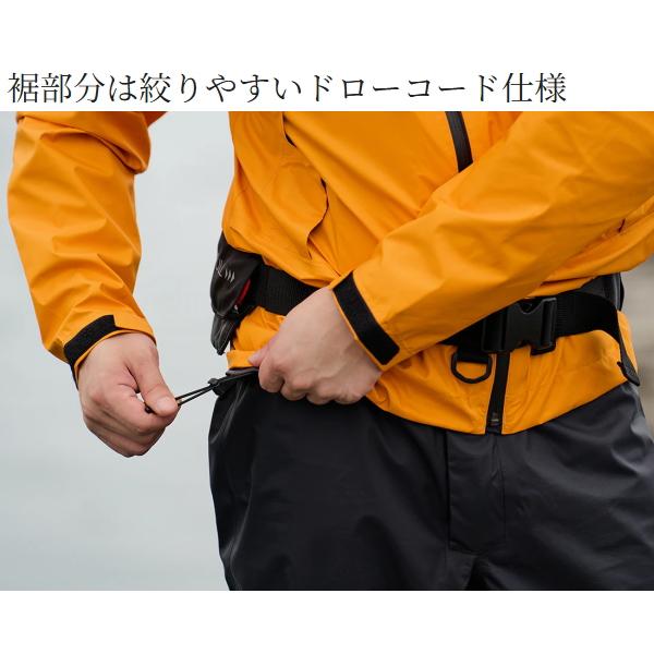 ポイント15倍 シマノ [90] 25 3レイヤー レインスーツ RA-047X ブラックマルチカモ Mの画像