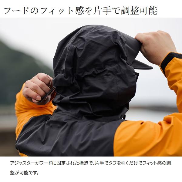 ポイント15倍 シマノ [90] 25 3レイヤー レインスーツ RA-047X オレンジ Mの画像