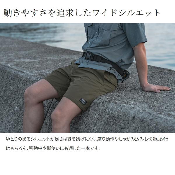 シマノ（SHIMANO） [90] 26 WP-088Z 海水撥水ショーツ カーキ XL