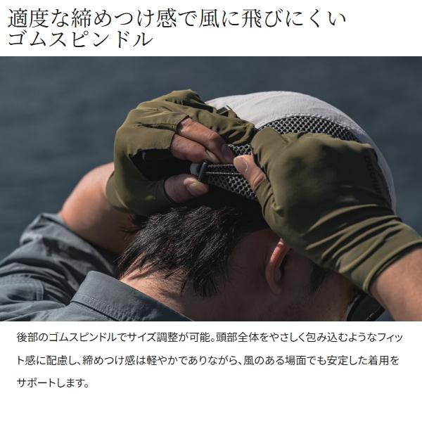 かぶちゃん48専用 ステンレスメッシュバンド シマノ（SHIMANO） [90] 26 CA-083Z 5パネルメッシュキャップ グレー M