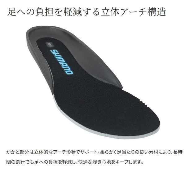 シマノ [90] 26 FS-380Z ボートゲームサンダル ブラック 26.5cmの画像