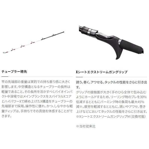 シマノ [90] 23 バイオインパクト中深場 73HH200/RIGHT : かめや