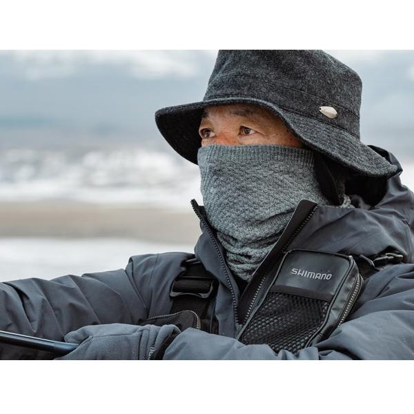 シマノ（SHIMANO） [90] 23 ネックゲイター AC-031W グレー フリー