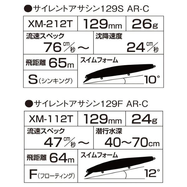 シマノ [90] エクスセンス サイレントアサシン 129S AR-C フラッシュブースト XM-212T #007 Fブラック 強鱗  (N4)｜kameya-ec1｜04