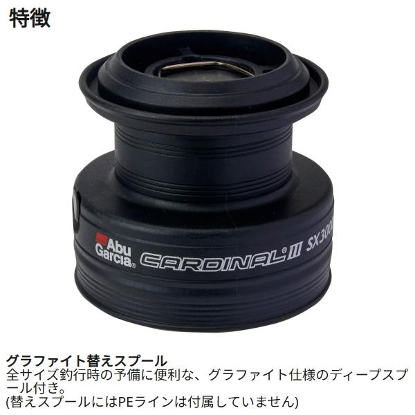 Abu Garcia（アブガルシア） [90] 24 カーディナルIII SX1000S-PE0.8号