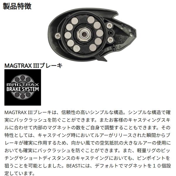 Abu Garcia（アブガルシア） [90] 22 ゼノン ビースト9-L 左ハンドル