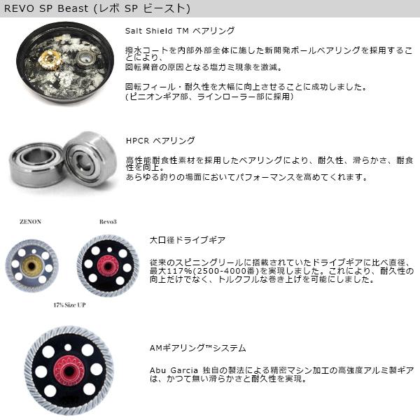 Abu Garcia（アブガルシア） [90] 23 レボ SP ビースト 2000SH