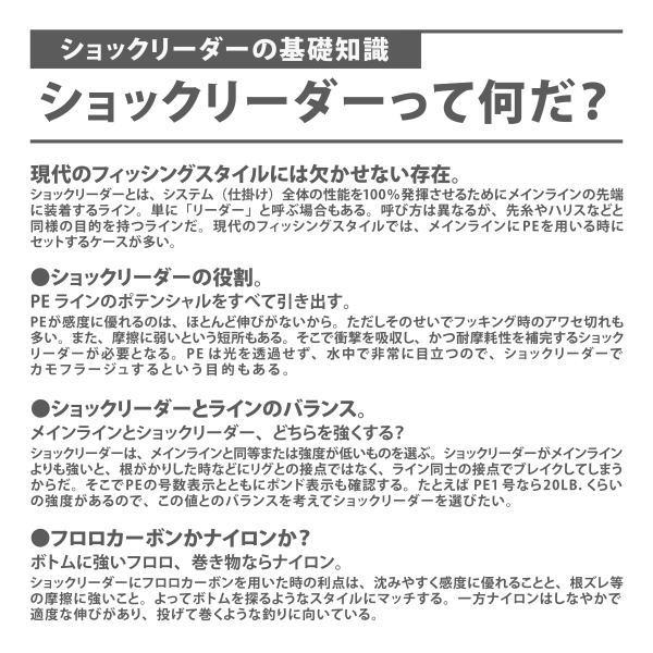 VARIVAS バリバス [1] VEP ショックリーダー ナイロン 50m 12LB/3号