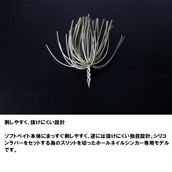 ジャッカル [90] JKタングステン ホールネイル 2.7g ブラックブラウンストライプ (N5)｜kameya-lure｜03