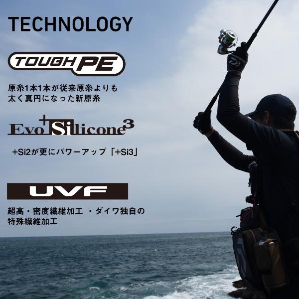 DAIWA（ダイワ） [90] UVF PEデュラセンサー×12EX+Si3 LGM 1.2-200