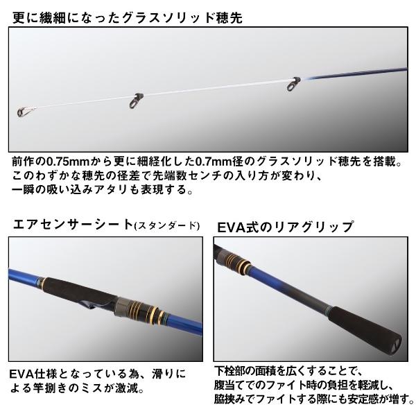 DAIWA クラブブルーキャビン さぐりづりM-350 釣り竿 DAIWA（ダイワ） [90] 25 クラブブルーキャビン さぐりづり MH-350・J