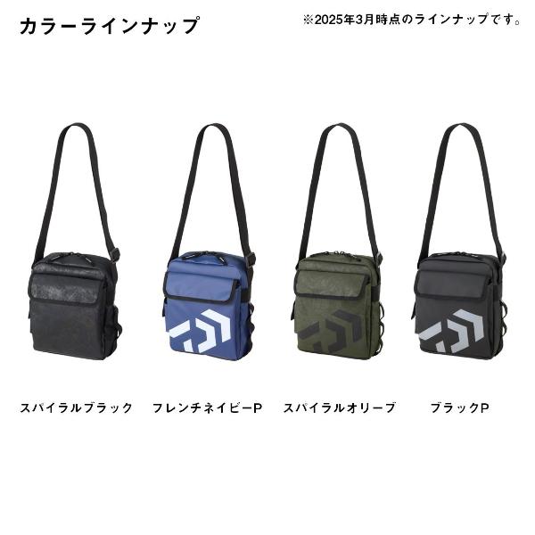 DAIWA（ダイワ） [90] 25 ショルダーポーチ(D) ブラックP : かめや釣具