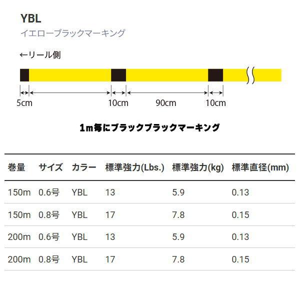 DUEL（デュエル） [1] モンスターゲーム9 エギング YBL 200m 0.6号