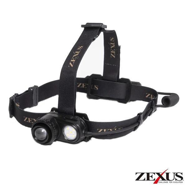 ZEXUS（ゼクサス） 冨士灯器 [1] ZX-R740 LEDヘッドランプ USB充電