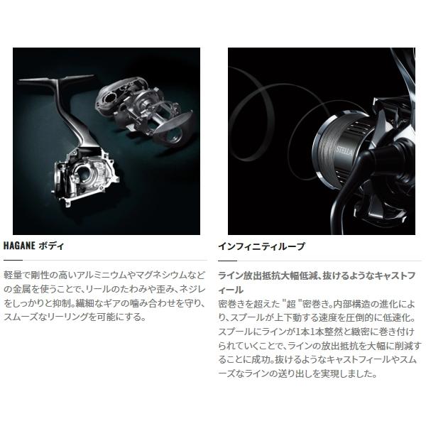 【新品】シマノ 22 ステラ 3000MHG リール シマノ '22 ステラ C3000 MHG （2022年モデル）スピニングリール