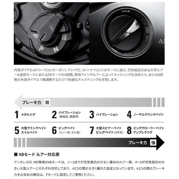 シマノ（SHIMANO） [90] 23 アンタレス DC MD XG ライト (G1) : かめや