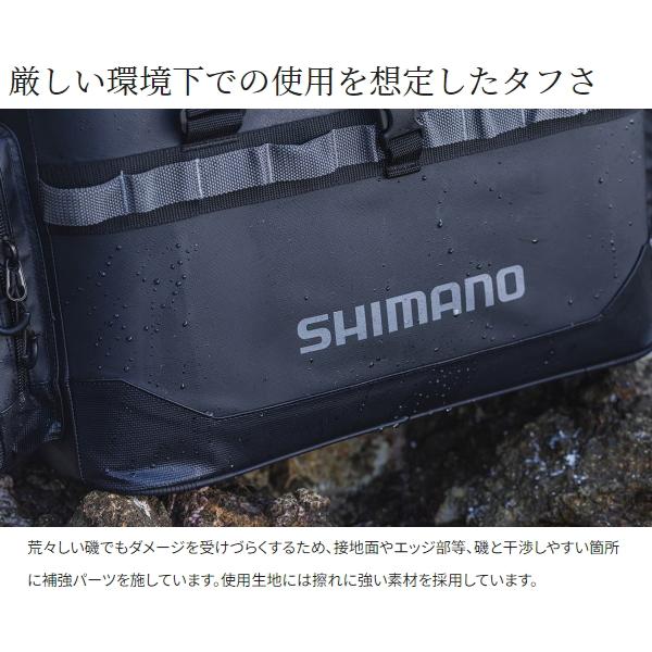 フィッシング用バッグ 黒と青 中型 フィッシング用バッグ 黒と青 中型