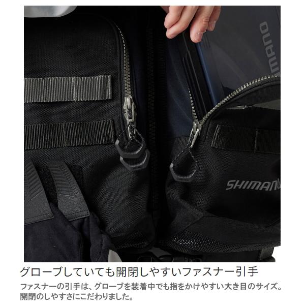 シマノ（SHIMANO） [90] 24 ロックショアタフベスト VF-229X ブラック
