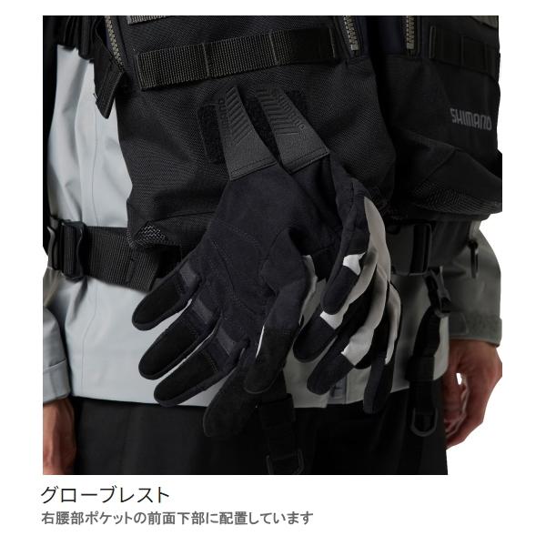 シマノ（SHIMANO） [90] 24 ロックショアタフベスト VF-229X ブラック