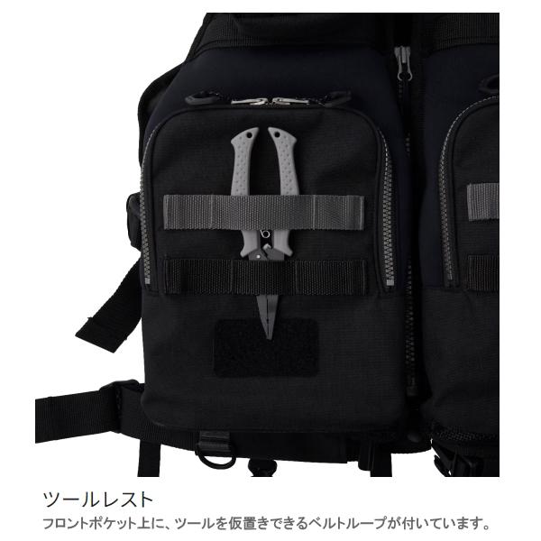 シマノ（SHIMANO） [90] 24 ロックショアタフベスト VF-229X ブラック