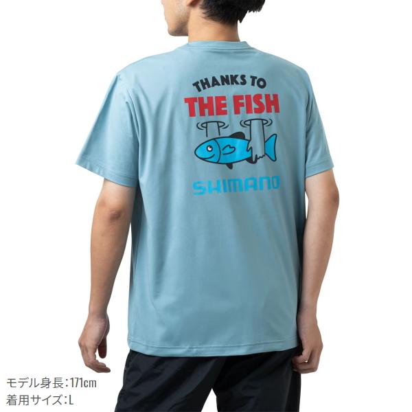 シマノ（SHIMANO） [90] 26 SH-023Z ドライグラフィックTシャツ