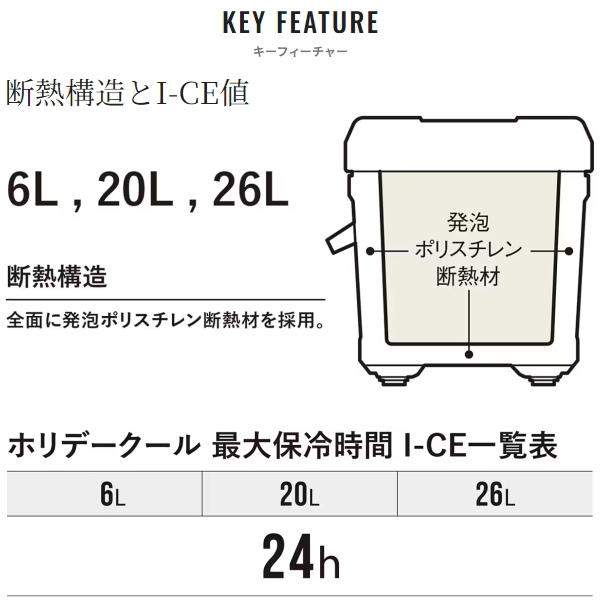 シマノ（SHIMANO） [90] ホリデークール 200 LZ-320Q ピュアホワイト