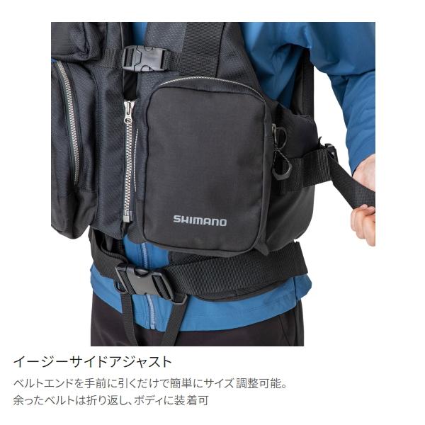 シマノ サーフベスト VF-025U フリーサイズ ネイビー [90