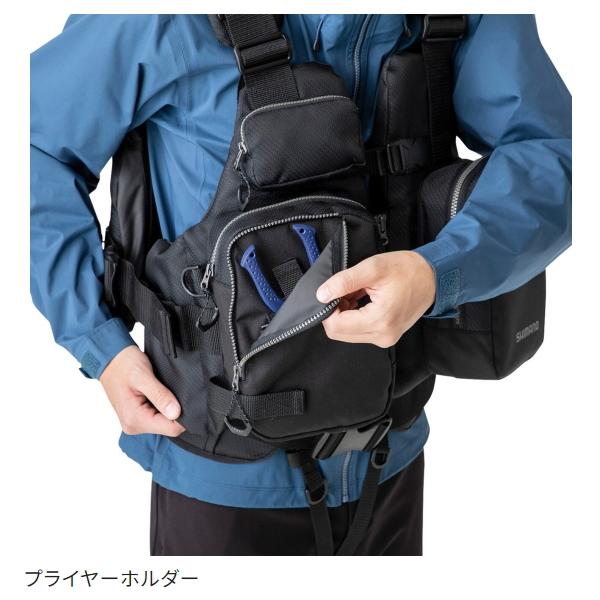 シマノ（SHIMANO） サーフベスト VF-025U フリーサイズ ネイビー [90