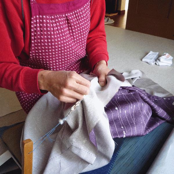 仕立 着物 きものの仕立 納期35日 国内 手縫い 和裁 和服 仕立て 湯の 