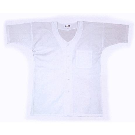 1/3ドール用オバケ袖シャツ お茶会柄(白)４点セット 鯉口シャツ 盛夏用 祭シャツ 猛暑 祭り ダボシャツ メンズ レディース