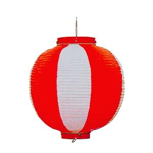 祭り 提灯 ビニール提灯 祭提灯 ちょうちん 10個 セット 丸型 赤 祭