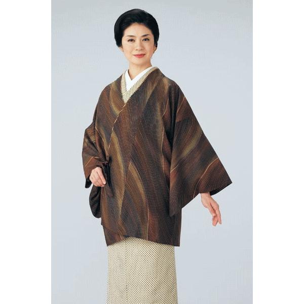 道中着 レディース 小紋 リバーシブル 着物 コート 和装 おしゃれ道中着 流水 Nm 7101 カメヤダイレクト 通販 Yahoo ショッピング