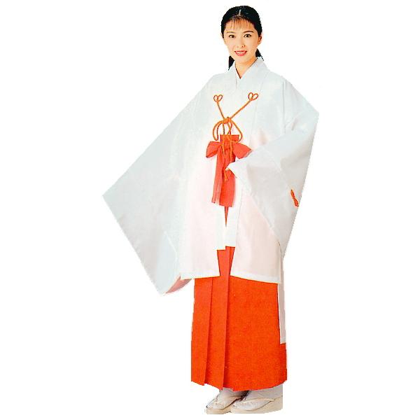 千早 ちはや 巫女 みこ 女官 神職 衣装 神楽 舞 八乙女 祭り 白衣 装束