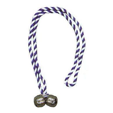 鈴 500個入×4箱 約2cm 紫の紐付き お祭り 未使用品 大量 鈴 祭り すず 錫 スズ 祭 まつり 肩掛け鈴 紫紐 小道具 祭り用品 odk