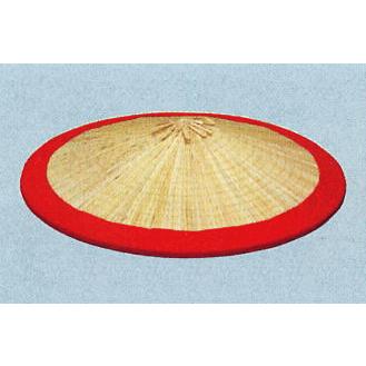 角笠 菅笠 すげ笠 田植え 早乙女 農作業 祭り 小道具 踊り 赤広巻