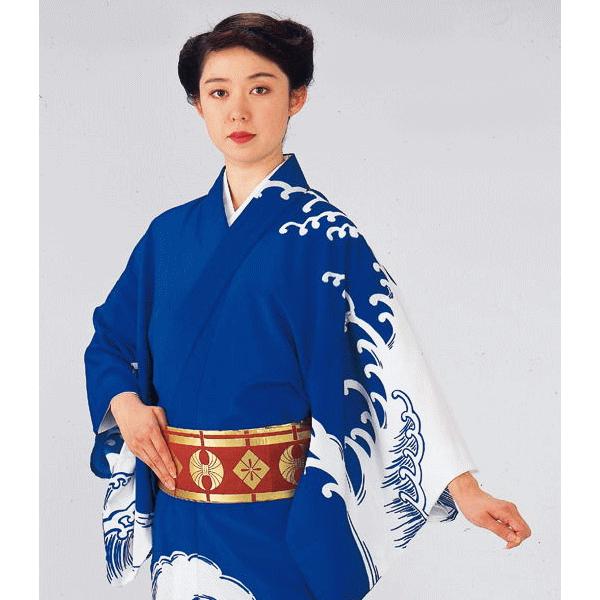 古*香様 青と白のドット柄 訪問着、帯セット 訪問着 着物 反物 女性 男性 踊り 絵羽 洗える着物 青地 波頭 : カメヤ