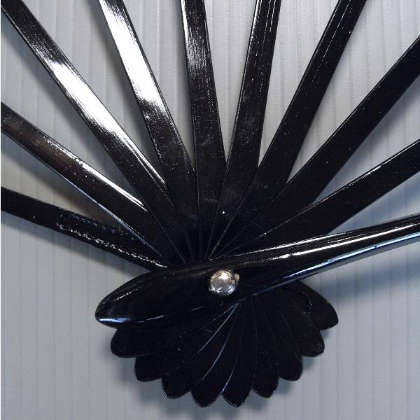 舞扇　舞踊扇子 楽天市場】舞扇子 赤 黒 金 流水 日本製 舞踊 扇子 舞扇 踊り