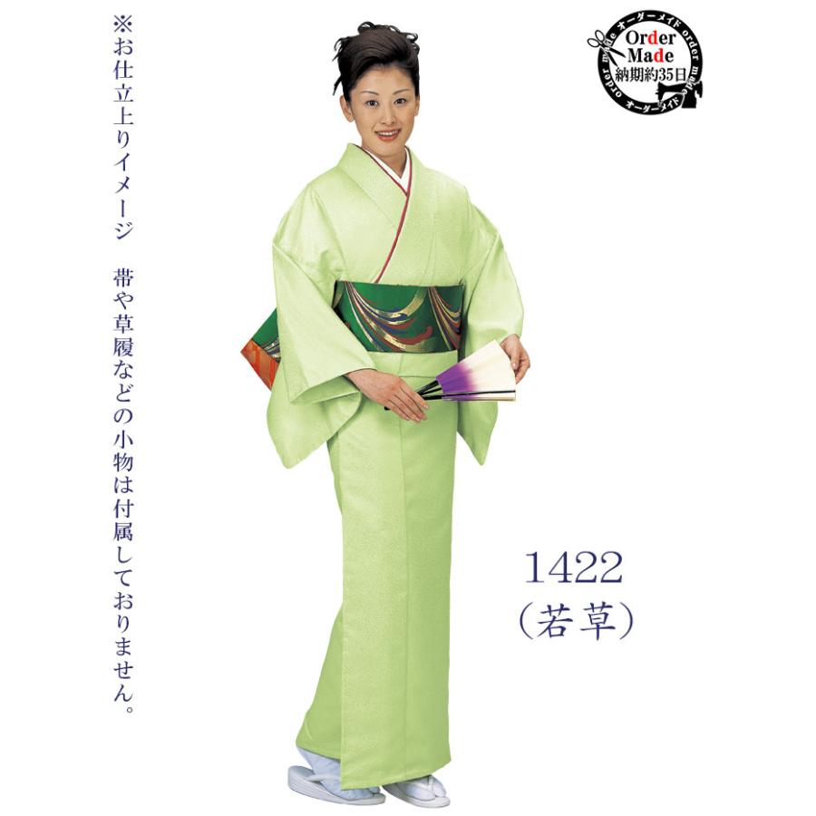 色無地着尺 綸光 着物 反物 メンズ レディース 光沢 色無地 着尺