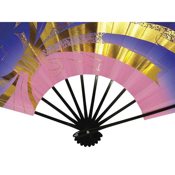 舞扇子 舞踊 扇子 化粧箱入り 舞扇 踊り 祭り 日本舞踊 日舞 黒骨 紫