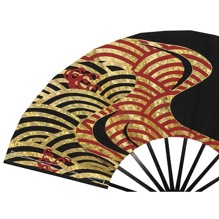 舞扇子 舞踊 扇子 化粧箱入り 舞扇 踊り 祭り 日本舞踊 日舞 黒骨 金