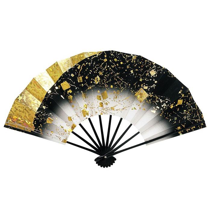 舞扇子 舞踊 扇子 化粧箱入り 舞扇 踊り 祭り 日本舞踊 日舞 黒骨 黒 