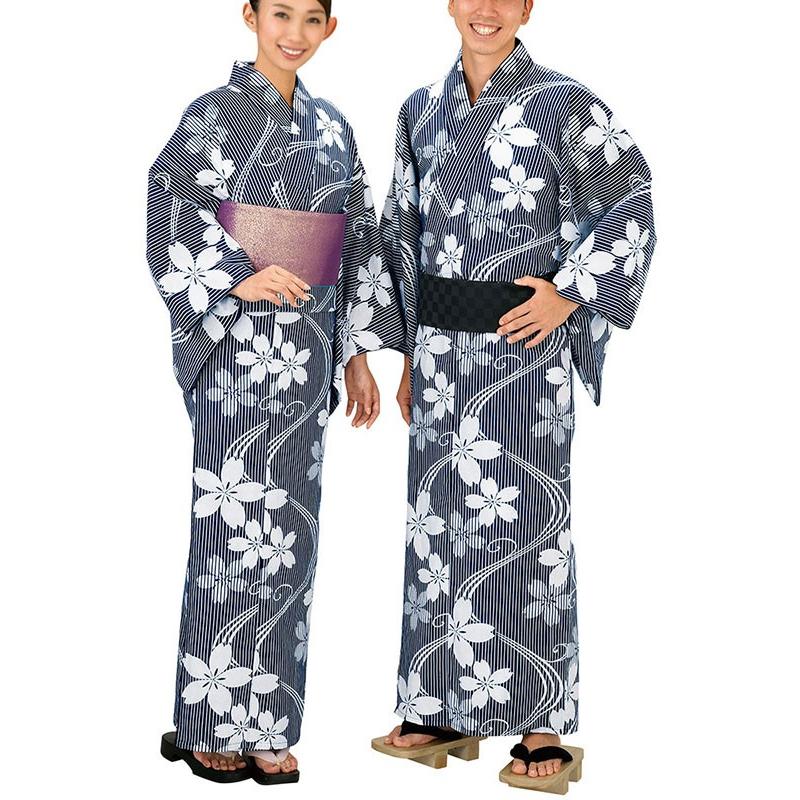 浴衣 ゆかた レディース メンズ キング幅 盆踊り 祭り ユカタ 踊り  